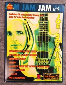 Jam With Joe Satriani Tab Book/CD - Picture 1 of 6