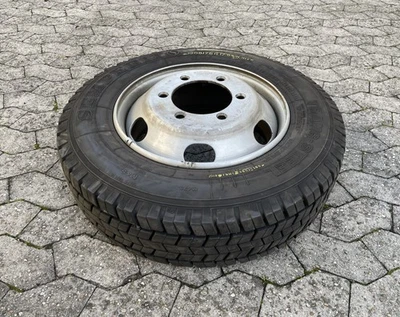 Mercedes Komplettrad Semperit Trans-Steel 205/75 R17.5 124/122 M 6704000002 Rad - Bild 1 von 4