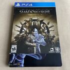 Middle-Earth: Shadow of War Gold Edt (Sony PlayStation 4 STEELBOOK Slipcover PS4