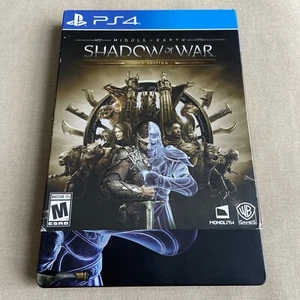 Mittelerde: Schatten des Krieges Gold Edt (Sony PlayStation 4 STEELBOOK Slipper PS4 - Bild 1 von 13