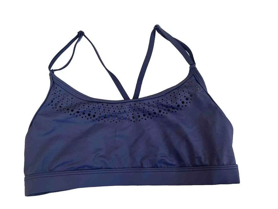 Victoria Sport Victoria's Secret Sports Bra Size S Small Cut Out Design Blue - Image 1 of 4