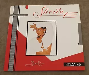 SHEILA E SIGNIERT HOLD ME MAXI SINGLE PLATTE ALBUM VINYL LP AUTOGRAMM - Bild 1 von 3