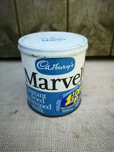 Lata vintage Cadburys Marvel - Imagen 1 de 8