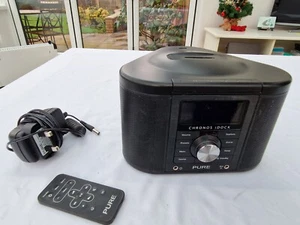 PURE Chronos idock series 2 digital alarm clock radio iPod/iPhone Dock.NO SOUND - Picture 1 of 4