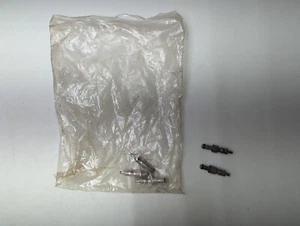 Vintage LOT 5 Complete Schrader Valve & Cap Set USA IH Deere Tractor Dill 643 - Picture 1 of 5