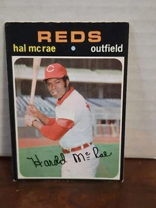 1971 O-Pee-Chee Hal McRae #177 - Picture 1 of 2