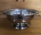 Antique Whiting Manufacturing Co. 10? 1922 Sterling Silver Serving Bowl Mono Emm