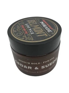 BELMONT LOUNGE Pomade Medium Hold Cedar & Suede 6.7oz - Picture 1 of 3