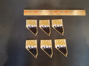 Set bestehend aus sechs starken Vegas Patches zum Aufbügeln oder Aufnähen genäht Nevada Pride Geschichte - Bild 1 von 7
