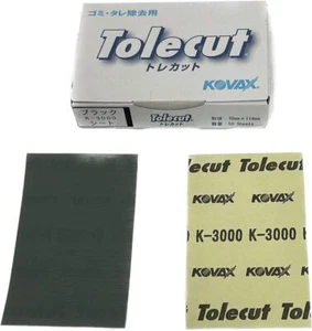 KOVAX Tolecut Black sheet 3000 Grit Sandpaper 50 sheets BOX NEW - Bild 1 von 3