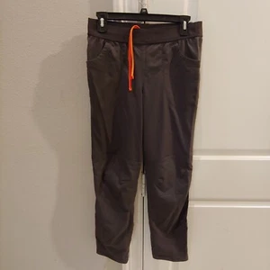 REI Hiking Outdoors Gray Hiking Pants girls Sz Large 14-16 - Picture 1 of 4