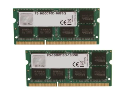 G.SKILL 16GB (2 x 8GB) Standard Series  (PC3 12800) 1600 DDR3 F3-1600C10D-16GSQ - Image 1 of 2