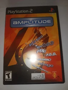 Amplitude (Sony PlayStation 2 PS2, 2003) Complete CIB w/ Manual Tested Working - Picture 1 of 7