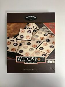 WORDSPOT Family Word Game Front Porch Classics See Spot Win Discovery Edition