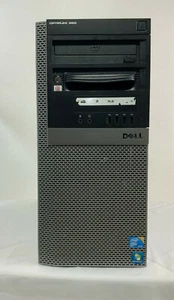 Dell 960 TOWER Intel Duo Core 2GB RAM; DVD BURNER; 160GB WINDOWS 7 PRO - Picture 1 of 8