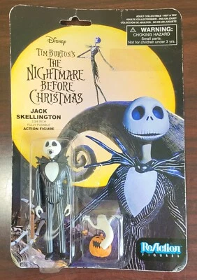 Funko ReAction Jack Skillington (Sorprendido) 3,75"" Pesadilla antes de Navidad  Foto 1 de 4