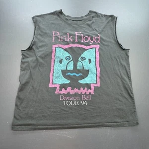 Pink Floyd Tour '94 Shirt Herren Gr. 2XL schwarz ärmellos Grafik Rock Band Tee - Bild 1 von 7