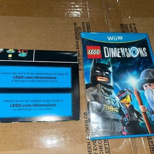 Lego Dimensions Nintendo Wii U Spiel & Poster (brandneu) - Bild 1 von 2