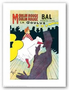 STAMPA ARTISTICA Moulin Rouge di Henri de Toulouse Lautrec - Foto 1 di 1