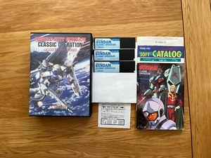 Mobile Suit Gundam Classic Operation Sharp X68000 Japan Rare COMPLETE! - Picture 1 of 18