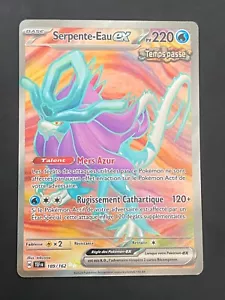 CARTE POKEMON SERPENTE-EAU EX 189/162 FR ULTRA RARE FORCES TEMPORELLES - NM/M - Picture 1 of 5