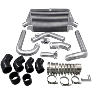 Kit de tuberías intercooler CXRacing FMIC + perno de admisión turbo para Lancer EVO 05-07 - Imagen 1 de 10