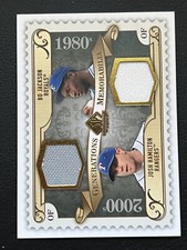 2009 SP Legendary Cuts Bo Jackson/Josh Hamilton Generations Memorabilia Relic