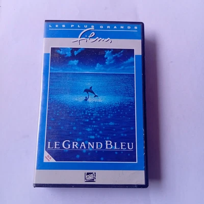 The Big Blue 1988 French Original Film VHS Tape Jean Reno Luc Besson Cult Movie - Image 1 of 4