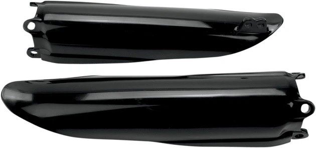Protectores de tubo de horquilla UFO negros para Yamaha YZ125/YZ250/YZ250X/YZ250F/YZ450F Foto 1 de 1