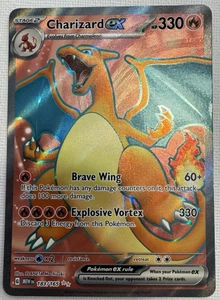 Charizard ex 183/165 Sv: Scarlet & Violet 151 Holo - Picture 1 of 2