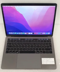 Apple MacBook Pro A1706 13" 2016 i5 3.1GHz Dual 16GB RAM 512GB SSD Touchbar #816 - Afbeelding 1 van 10