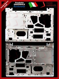 Scocca Bottom Case Cover Inferiore Bianca per Lenovo Ideapad Z50-70 Z50-75 - Photo 1/1