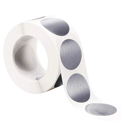 Etichette a graffio argento versatili ideali per premi e premi di giochi - Immagine 1 di 4