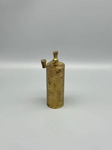 Vintage Chiarugi C.C Brass Pepper Mill Grinder Italy Mid Century Modern - Picture 1 of 6