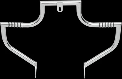 Lindby Linbar Front Highway Bar Chrome Harley Dyna Super Glide T-Sport 01-03 - Imagem 1 de 3