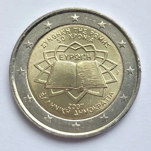 Grecia 2 euro 2007 Trattato di Roma UNC (#1966) - Foto 1 di 1