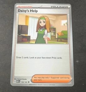 Pokemon 151 Daisy's Help Uncommon Trainer Card 158/165 NM - Picture 1 of 1