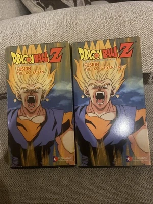 2 Dragon Ball Z - Fusion The Last Saiyan VHS 2002 And One Uncut - Image 1 of 4