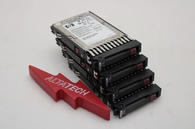 Lot of 4 - HP 512743-001 72GB 15K SAS 2.5 6G SFF DP HDD Hard Disc Drive - Image 1 of 4