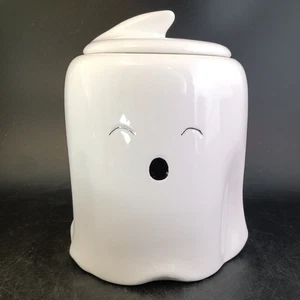 Halloween Singing Ghost Canister (6.5") Whimsical Cupboard 10 STRAWBERRY Street - Picture 1 of 7