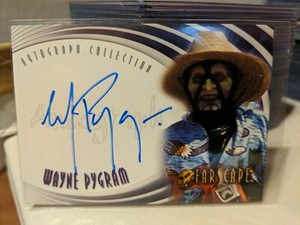 2003 Farscape Season 4 Wayne Pygram A32 Autograph Card *Harvey*