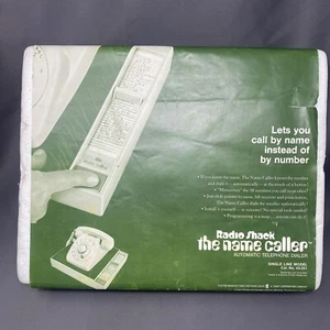 Radio Shack Name Caller Automatic Telephone Dialer 43-251 In Original Box - Picture 1 of 5