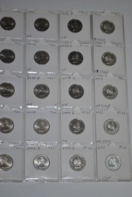 1999-2008 200-coin 50 State Quarter Complete UNC Set - Image 1 of 4