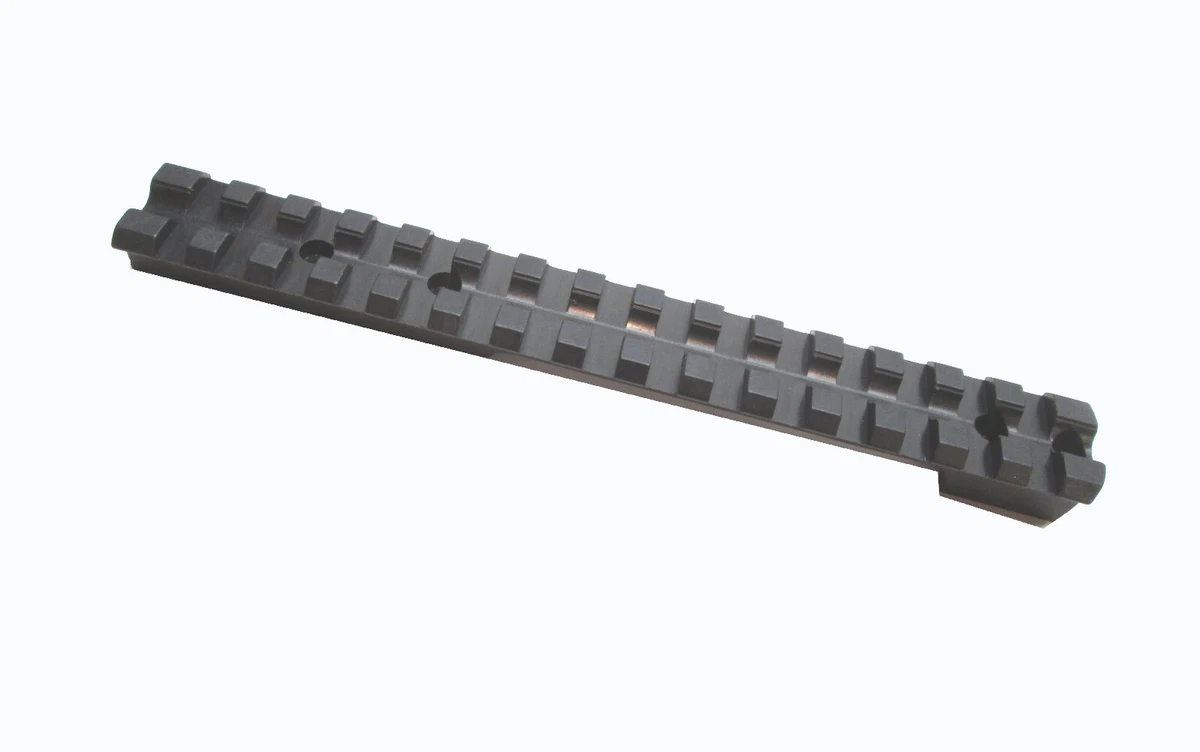 7 Slot Rail Mount For Ruger SR-22 - 3 Inch Scope Mount Black