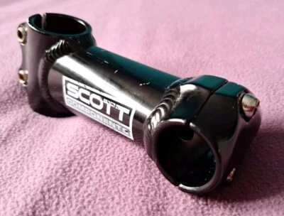 Scott Components mtb stem, black, 1 1/8", 25.4mm 100mm 5 degree - Image 1 of 4