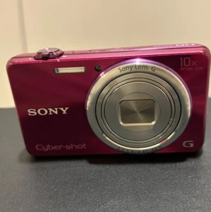 SONY Cyber-shot DSC-WX170 Compact Digital Camera Pink Language: Japanese only - Picture 1 of 12
