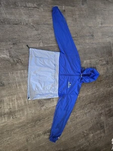 Champion Athletic Creighton University blue Jays  jacket windbreaker hoodie S - Picture 1 of 4