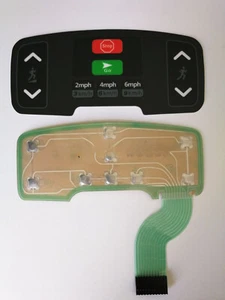 1PC 95TE/A 95T ast S3 For Life Fitness treadmill button panel membrane switch - Afbeelding 1 van 2