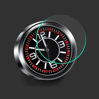 Universal Pocket Stick-On Clock Car Dashboard Clock Quartz Luminous Clock - Image 1 of 4