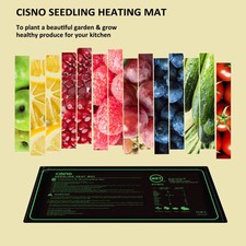 Waterproof Seedling Heat Mat Plant Seed Propagation Starter Nursery Heating Pad